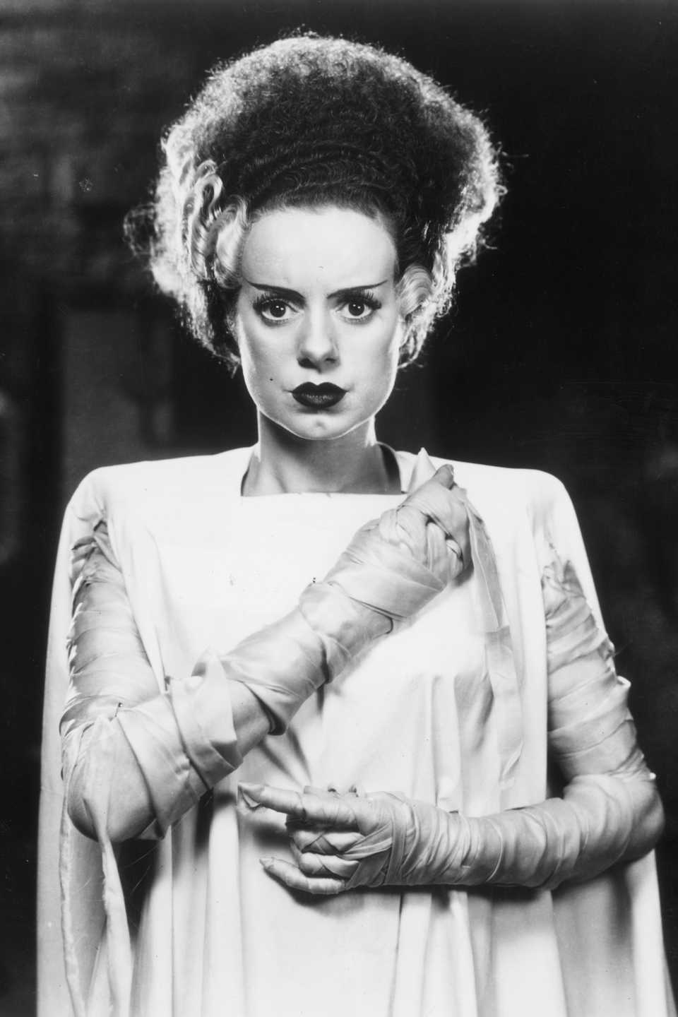 Elsa Lanchester as The Bride of Frankenstein