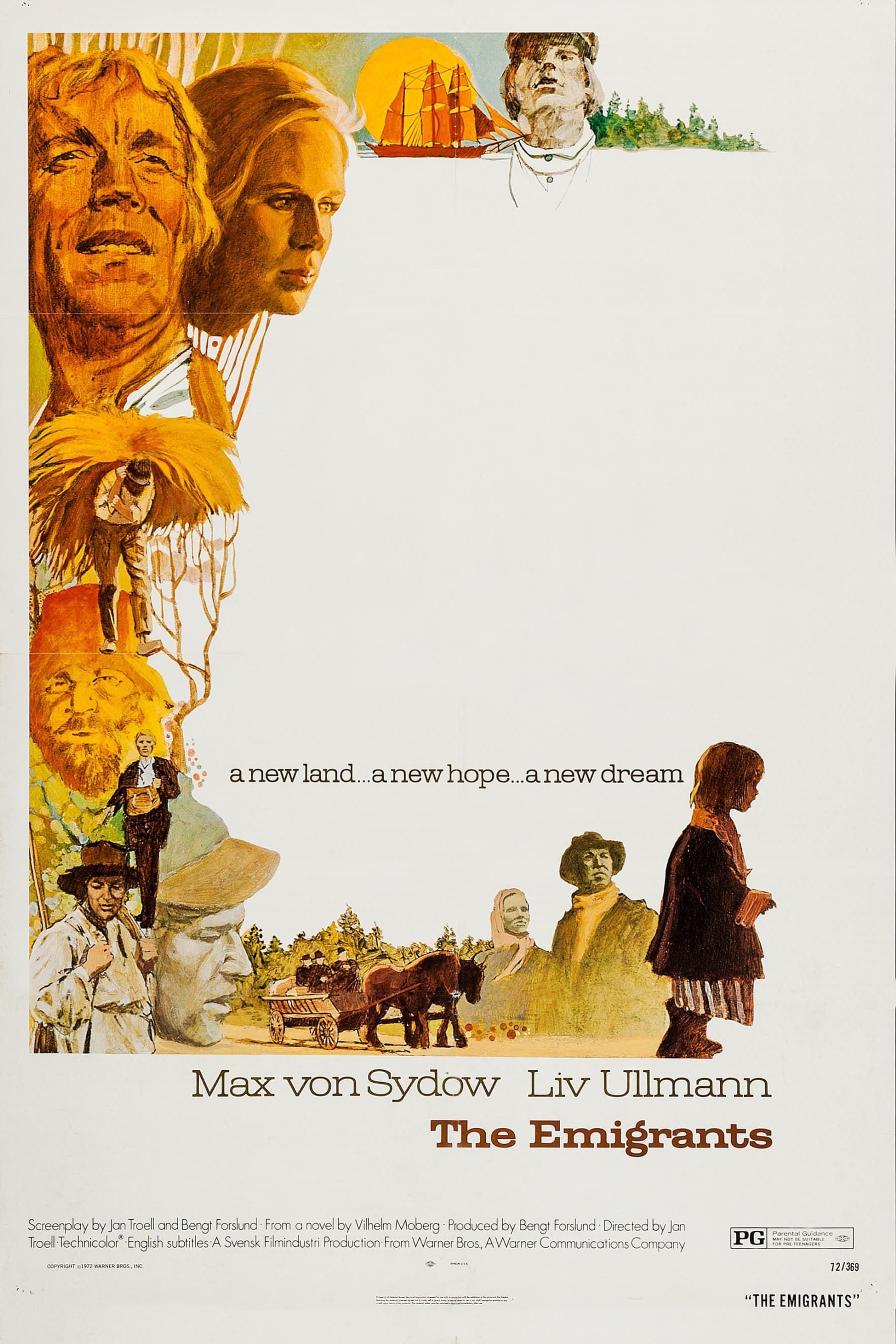 The Emigrants (1971) Summary, Latest News, Trailer, Cast, Where to ...