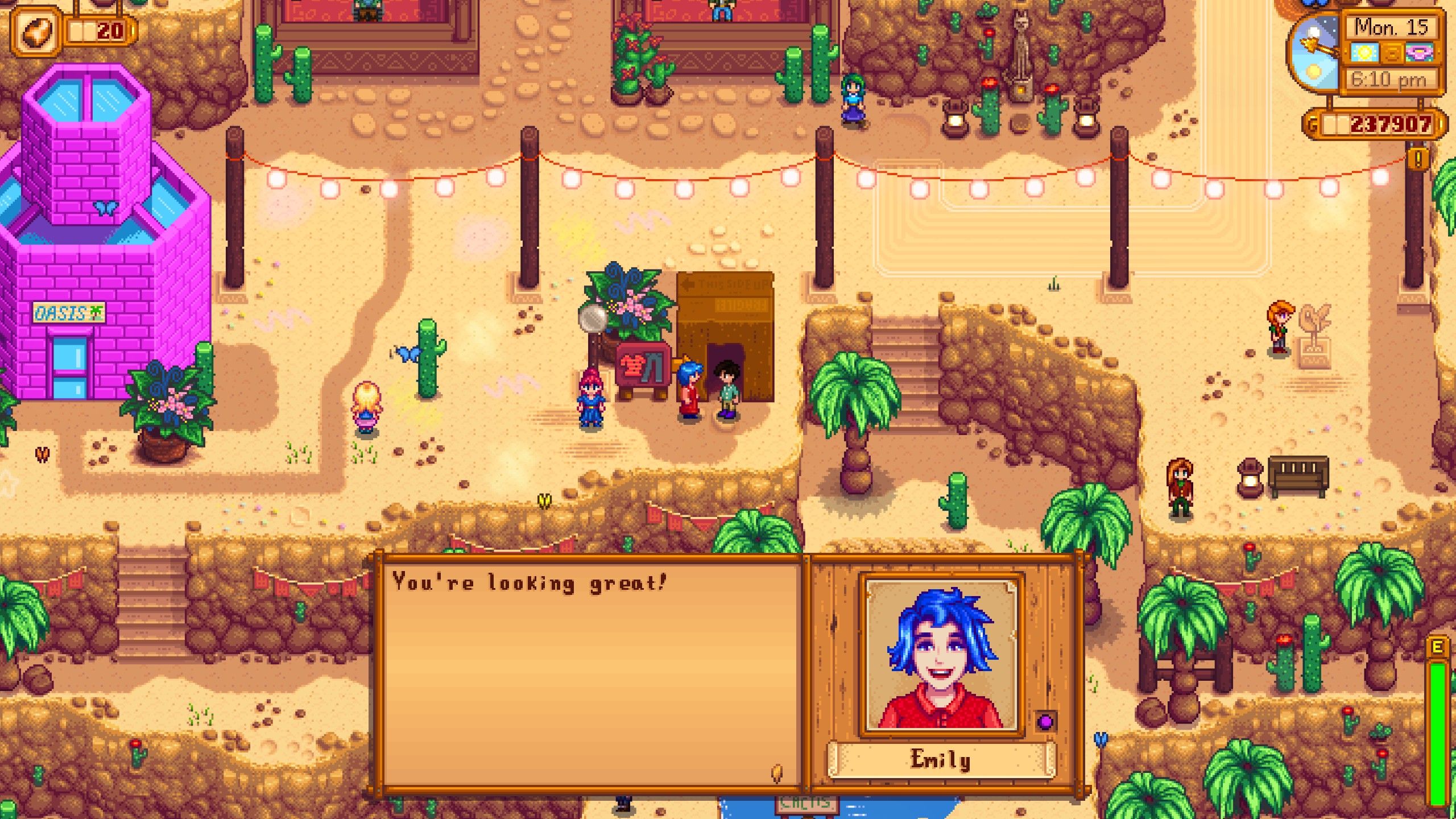 Stardew Valley: чем заняться на фестивале в пустыне