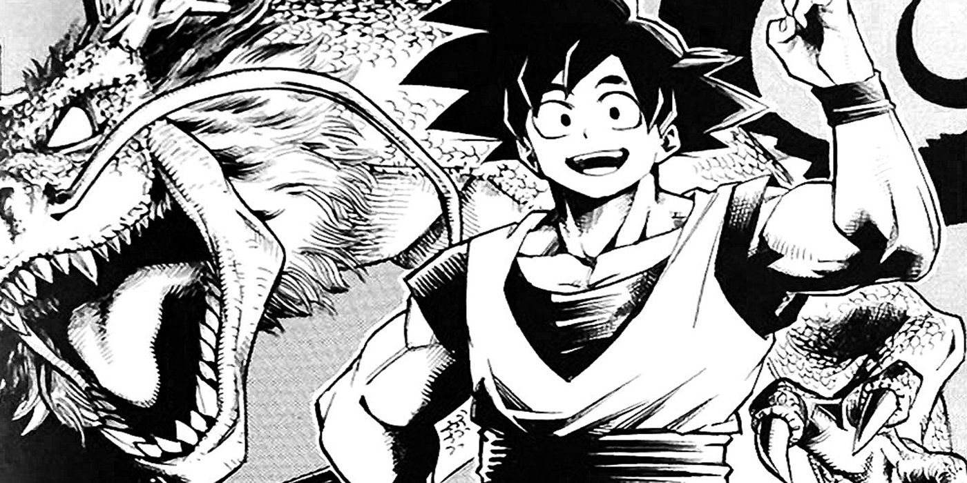 Kohei Horikoshi&rsquo;s artwork for Dragon Ball&rsquo;s 30th anniversary
