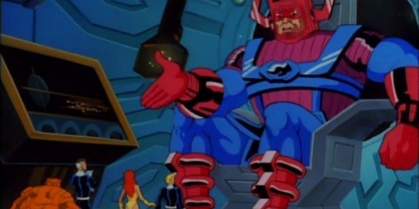 Fantastic four animated series fantastic four team encounter galactus