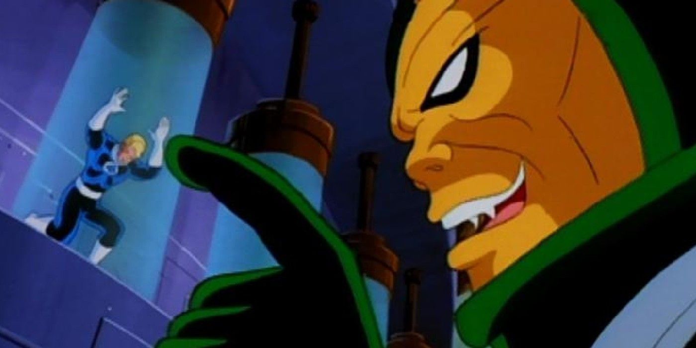 fantastic four animated series Psycho-man traps johnny storm