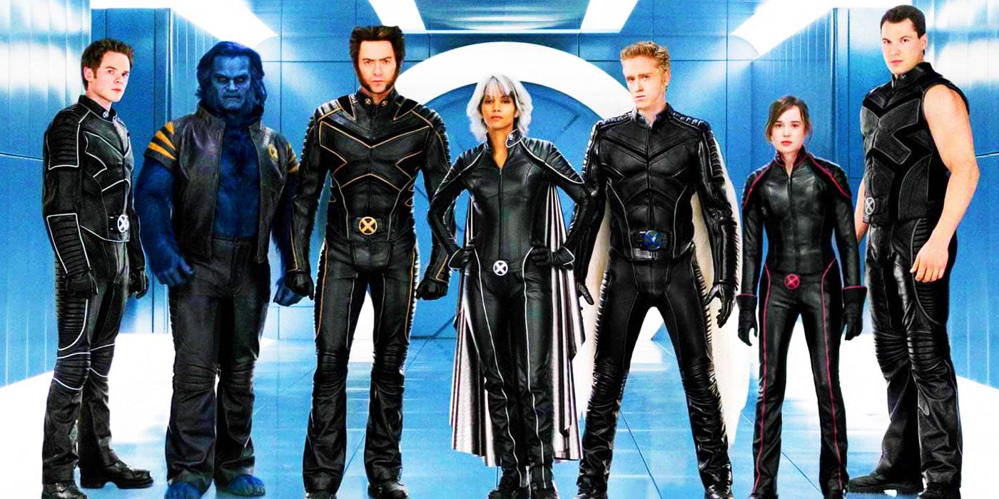 Fox X-Men team standing by Cerebro in X-Men The Last Stand