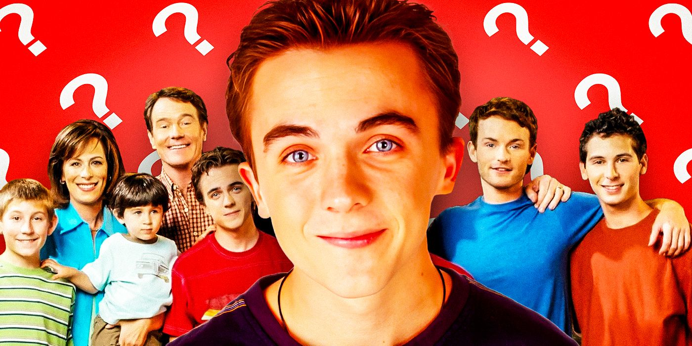 Dewey, Lois, Jamie, Hal, Malcolm, Francis, and Rhys Wilkerson in Malcolm in the Middle