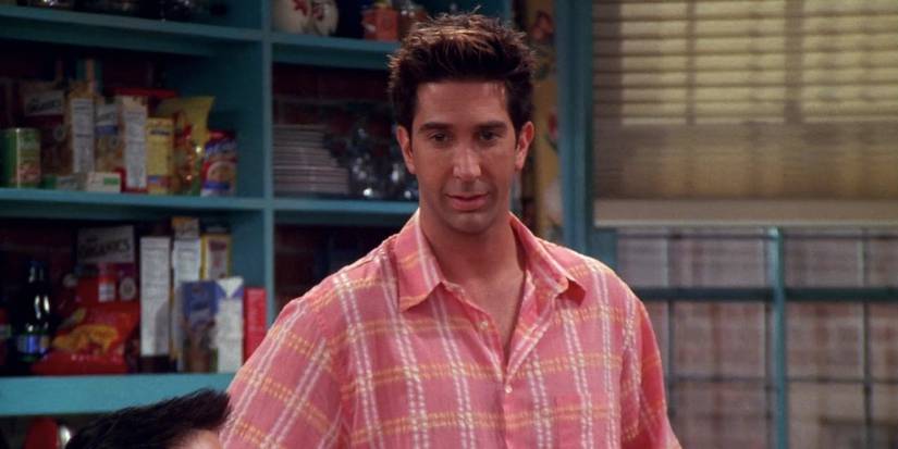 David Schwimmer as Ross Geller in the Friends Episode "The One With The Red Sweater."