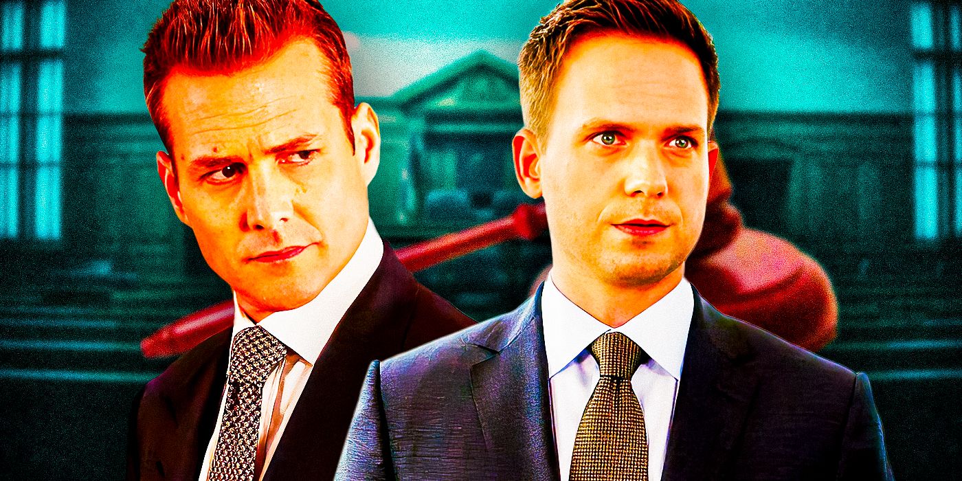 (Gabriel-Macht-as-Harvey-Specter)-&-(Patrick-J.-Adams-as-Mike-Ross)-from-Suits