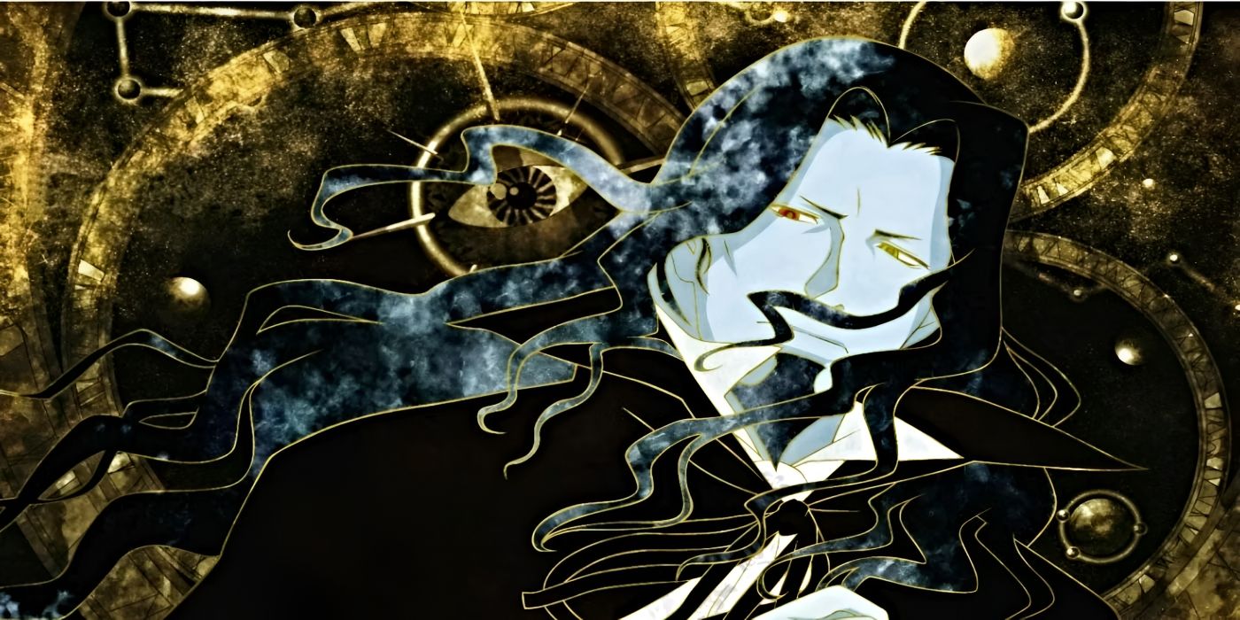 The Count appears in a title card from Gankutsuou: The Count of Monte Cristo.