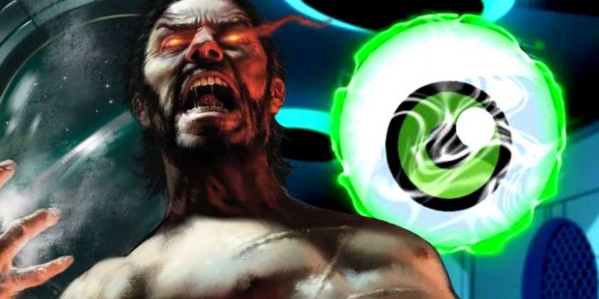 general zodd screaming as a floating green eye attacks