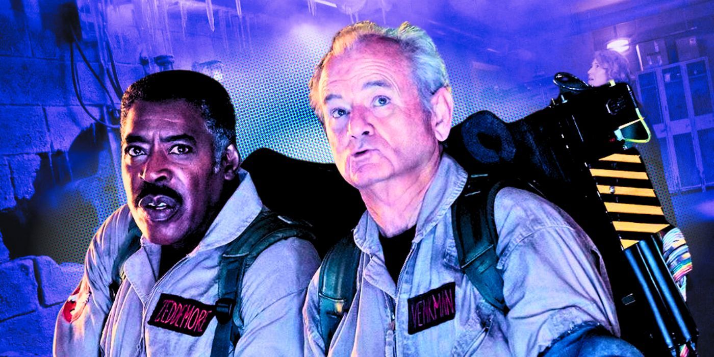 Ernie Hudson and Bill Murray suited up in Ghostbusters: Frozen Empire