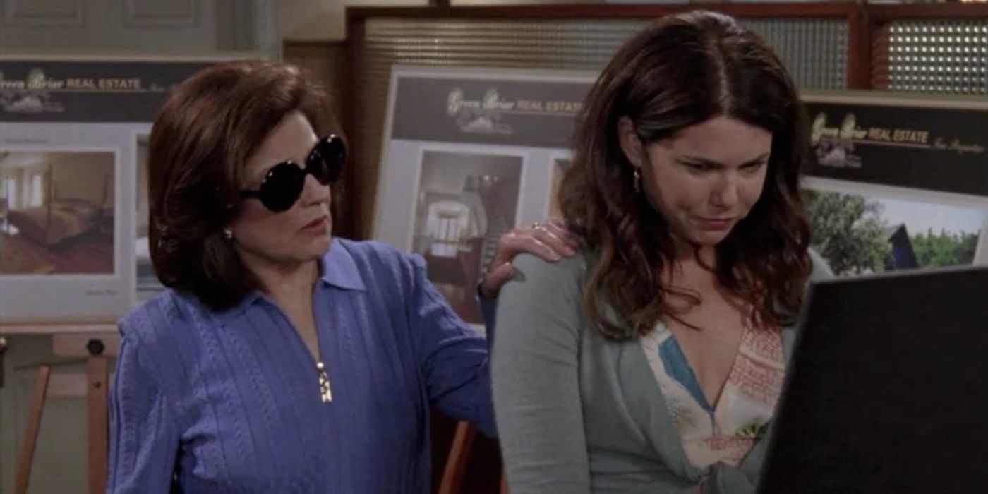 Emily e Lorelai em Gilmore Girls