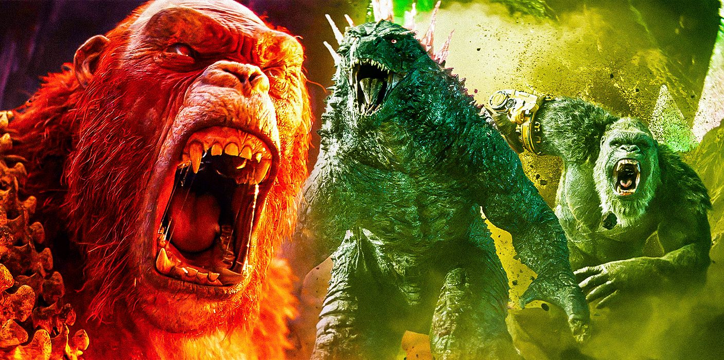 Godzilla, Kong, and the Skar King