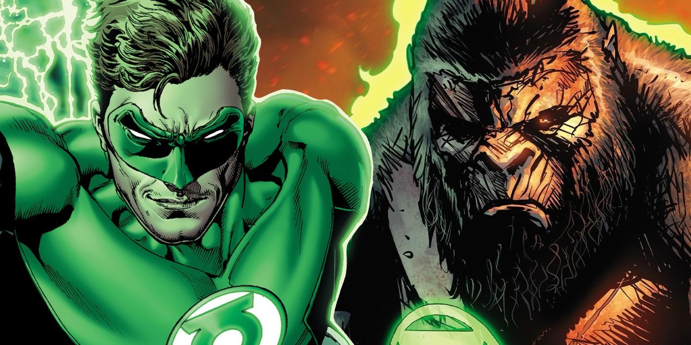 Green Lantern and Kong Together DC