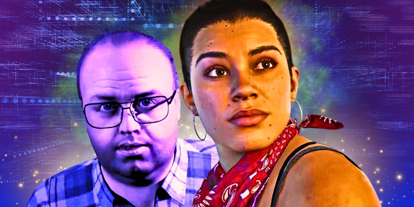 Lucia-From-GTA-6-Lucia-And-Hacker-Lester-Crest-From-GTA-5-Look-On-Over-A-Digital-Backdrop.