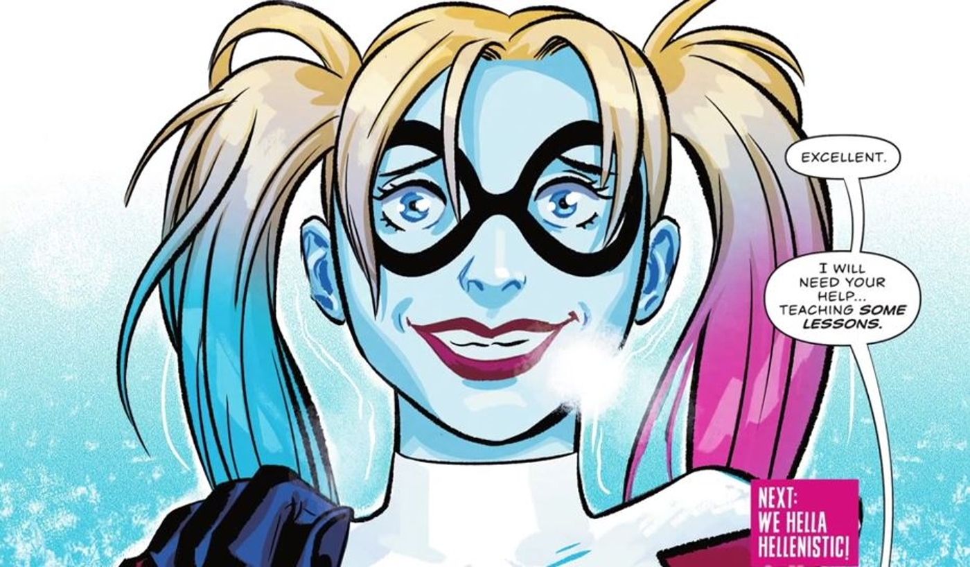 Harley Quinn recrutada para ajudar Mister Freeze DC