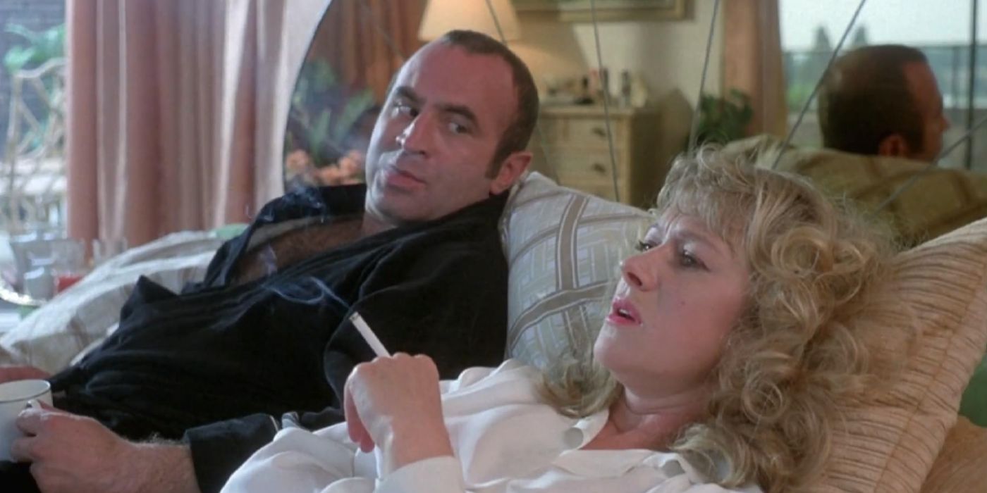 Helen Mirren and Bob Hoskins in The Long Good Friday