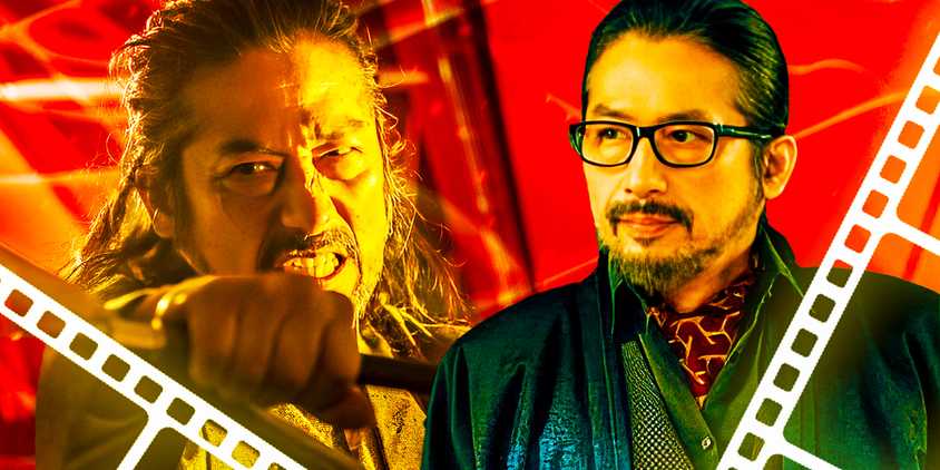 Collage of Hiroyuki Sanada in Bullet Train and John Wick Chapter 4