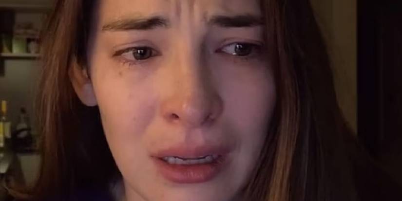 Haley (Haley Bishop) looking scared in Host