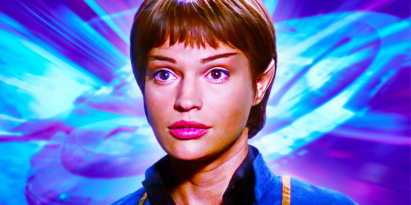 Star Trek: Enterprise. Jolene Blalock as Subcommander T'Pol.
