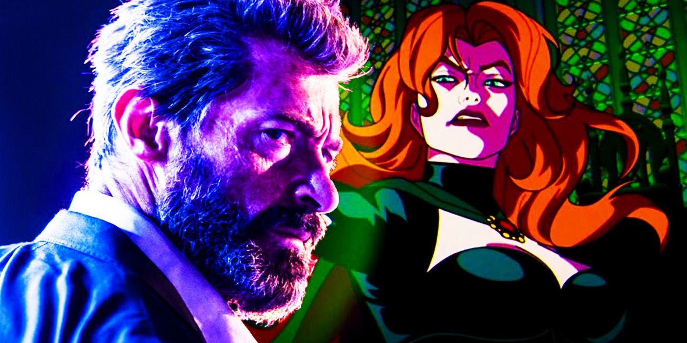 Hugh Jackman as Wolverine in Logan and Madelyne Pryor attacking in X-Men '97