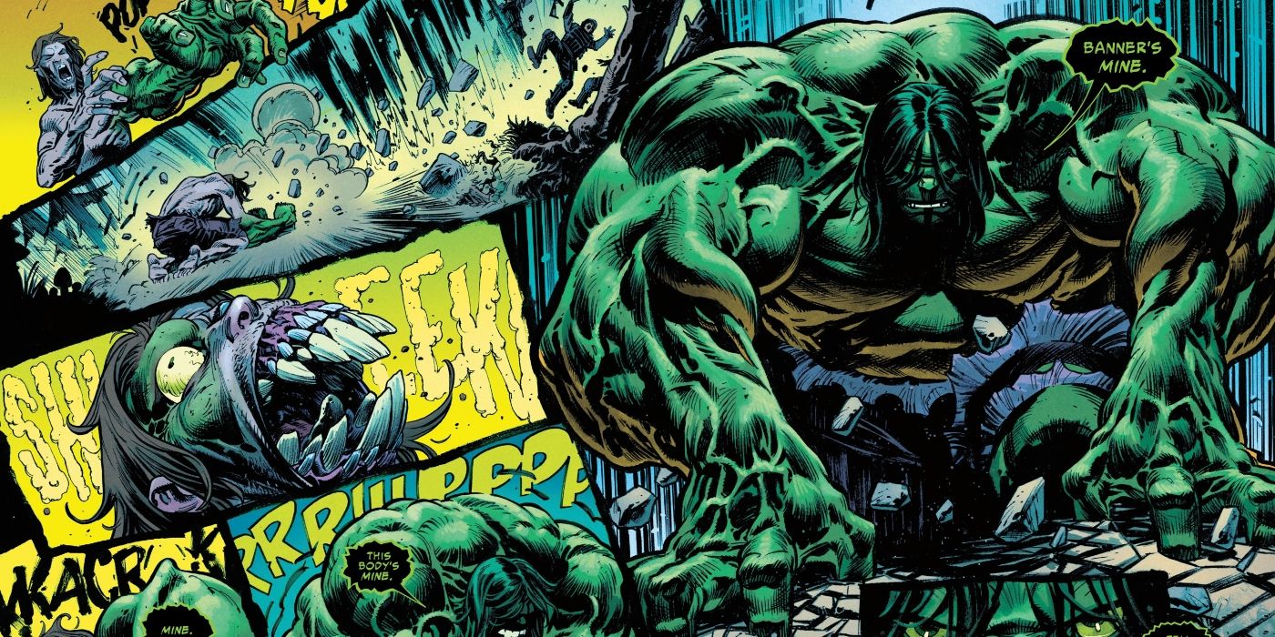 Hulk tornando a transformação o mais dolorosa possível para Bruce Banner.