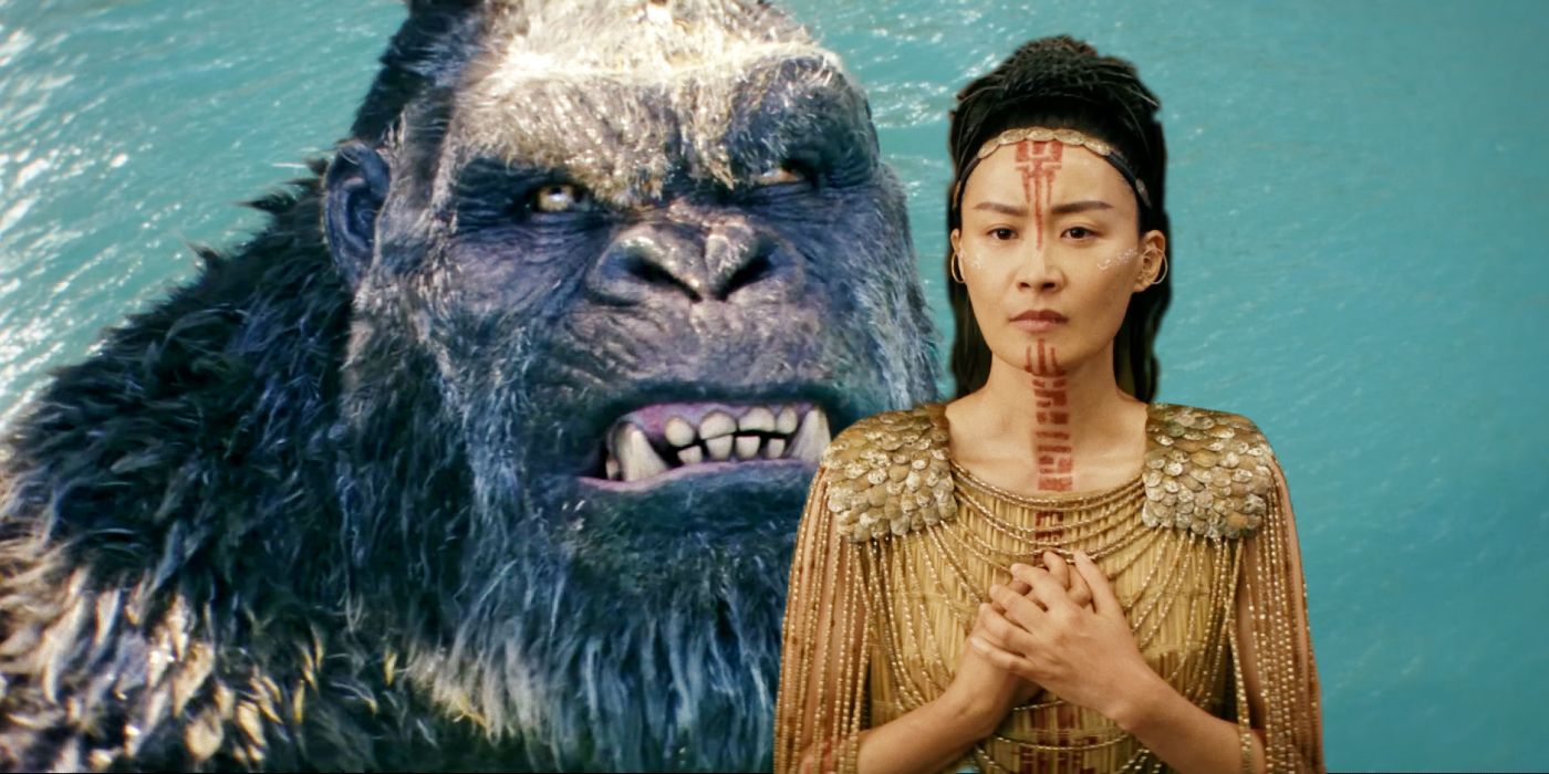 Humans in Godzilla x Kong: The New Empire