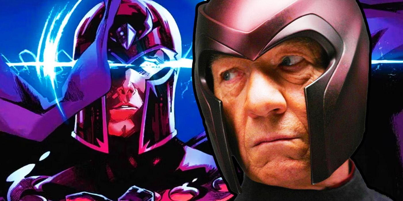 Ian McKellen's Magneto in Fox's X-Men franchise with Magneto in Marvel Comics