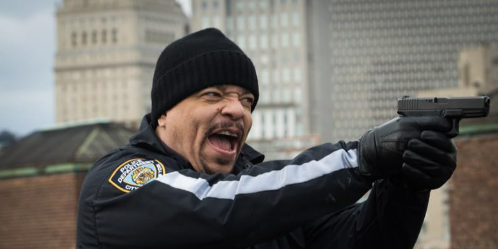 ice t law and order svu with a gun