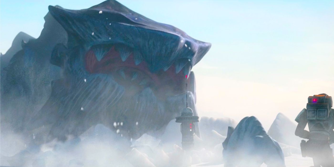 Ice Wyrm in Bad Batch Season 3, Episode 5