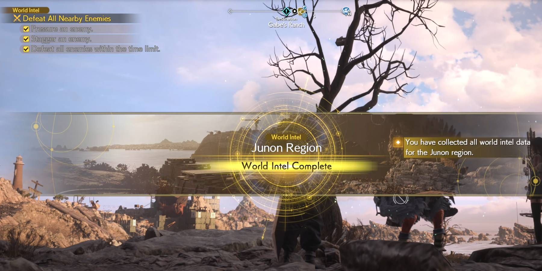 Final Fantasy 7 Rebirth completando todos os Chadley World Intel para a região de Junon