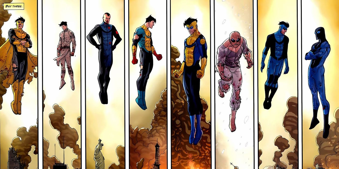 Invincible Versions Fly Together in Crossover War Comic