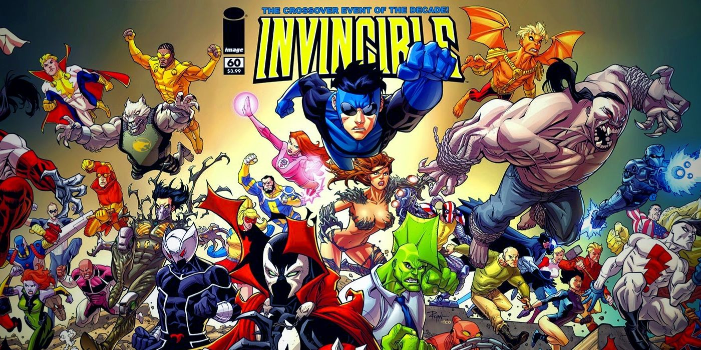 Invincible War Crossover in Image Comic Cover Art 