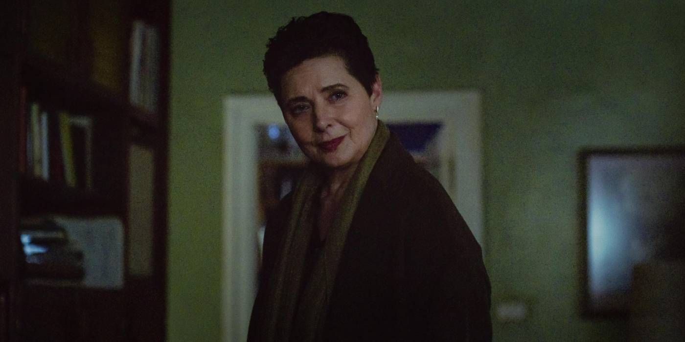 Isabella Rossellini as Commissioner Tuma in Spaceman (2024)