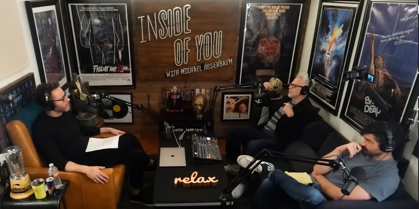 Michael Rosenbaum With James Gunn On The Inside Of You Podcast