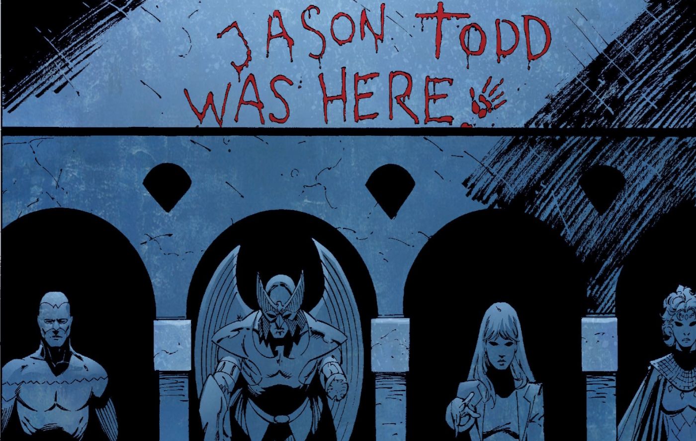 Jason Todd Leaves A Reminder That He Was A Titan