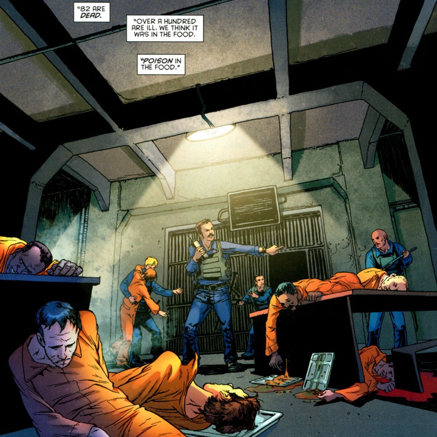 Jason Todd poisons a whole prison