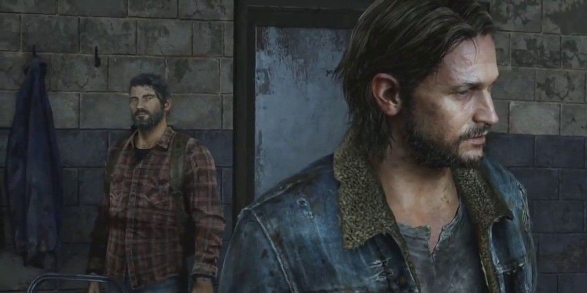 Joel conversando com Tommy em The Last of Us