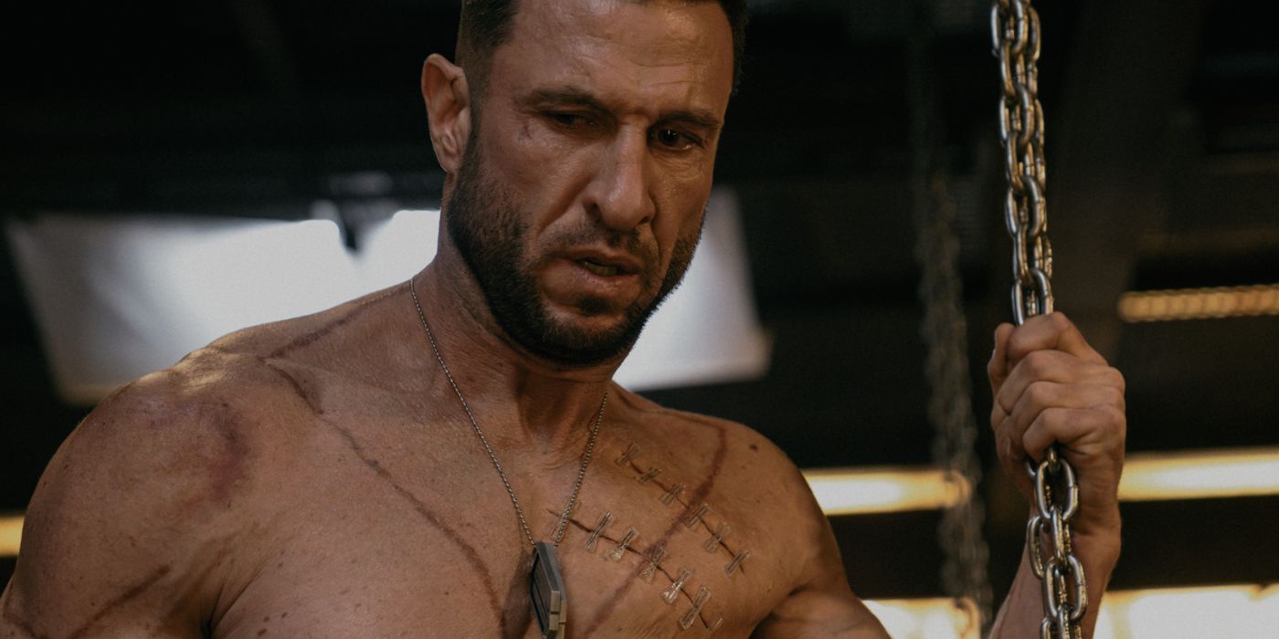 John-117 (Pablo Schreiber) looking upset after his injuries on Reach in Halo season 2 - It’s Unclear If Makee & John Are Still “Blessed Ones” In Halo Season 2