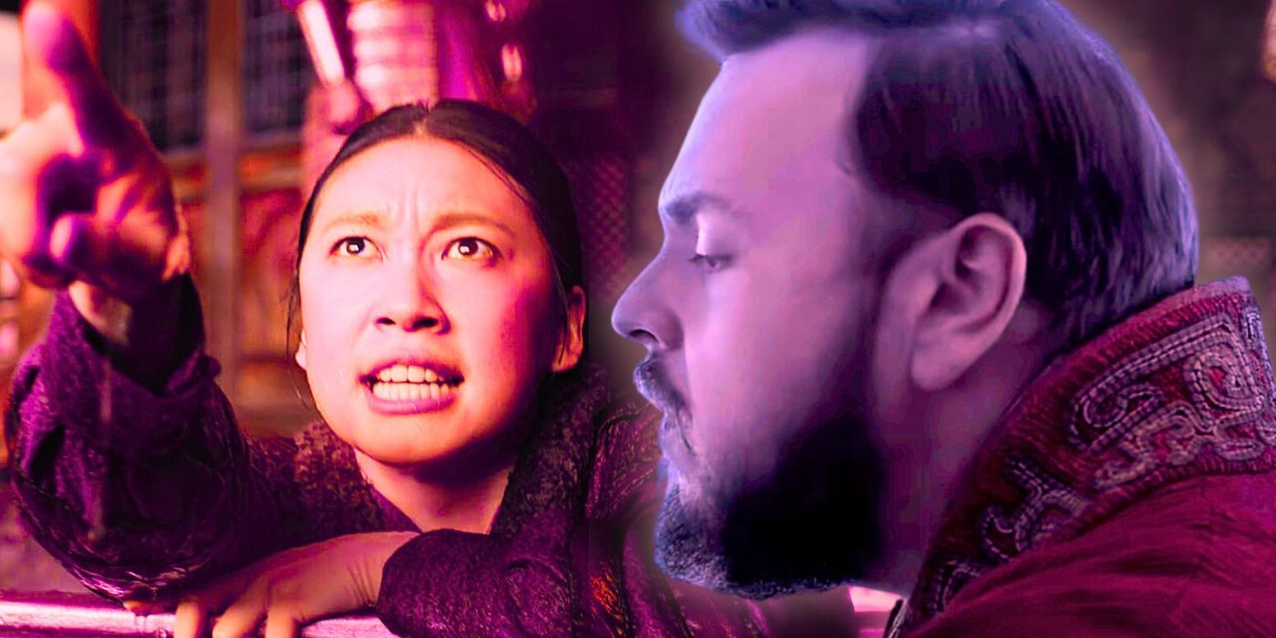 John Bradley as Jack Rooney and Jess Hong as Jin Cheng in 3 Body Problem