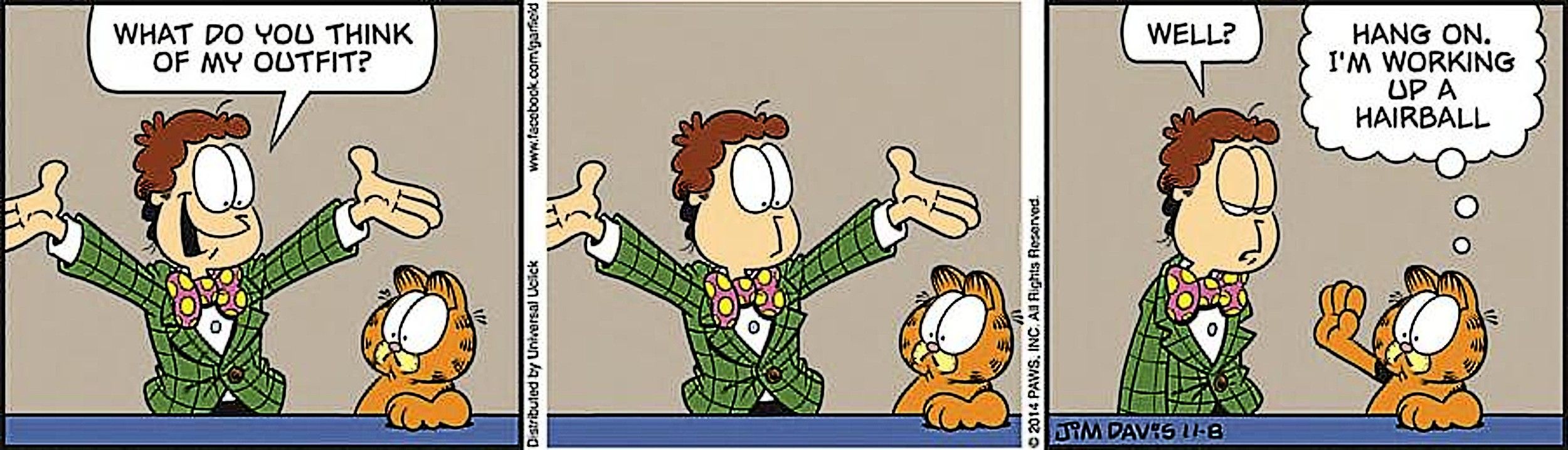 Garfield: Jon Arbuckle asks, 
