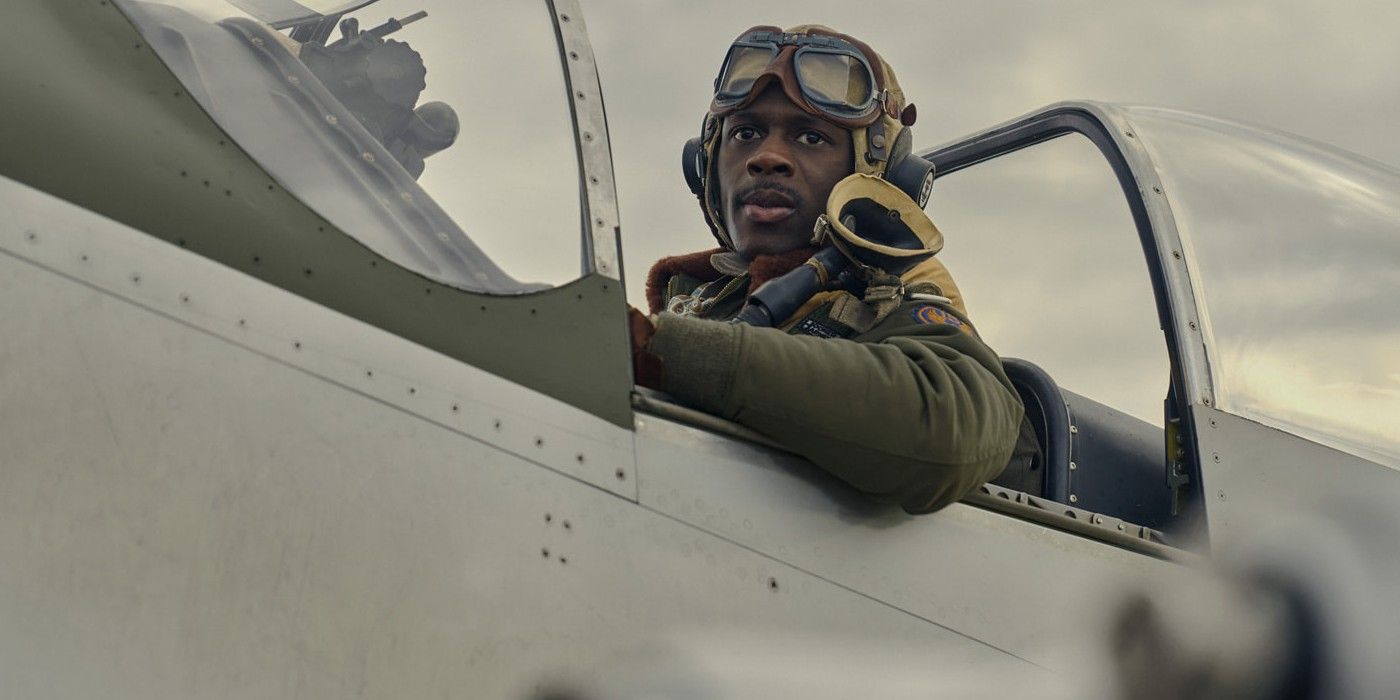 Josiah Cross as Richard Macon Masters of the Air-1