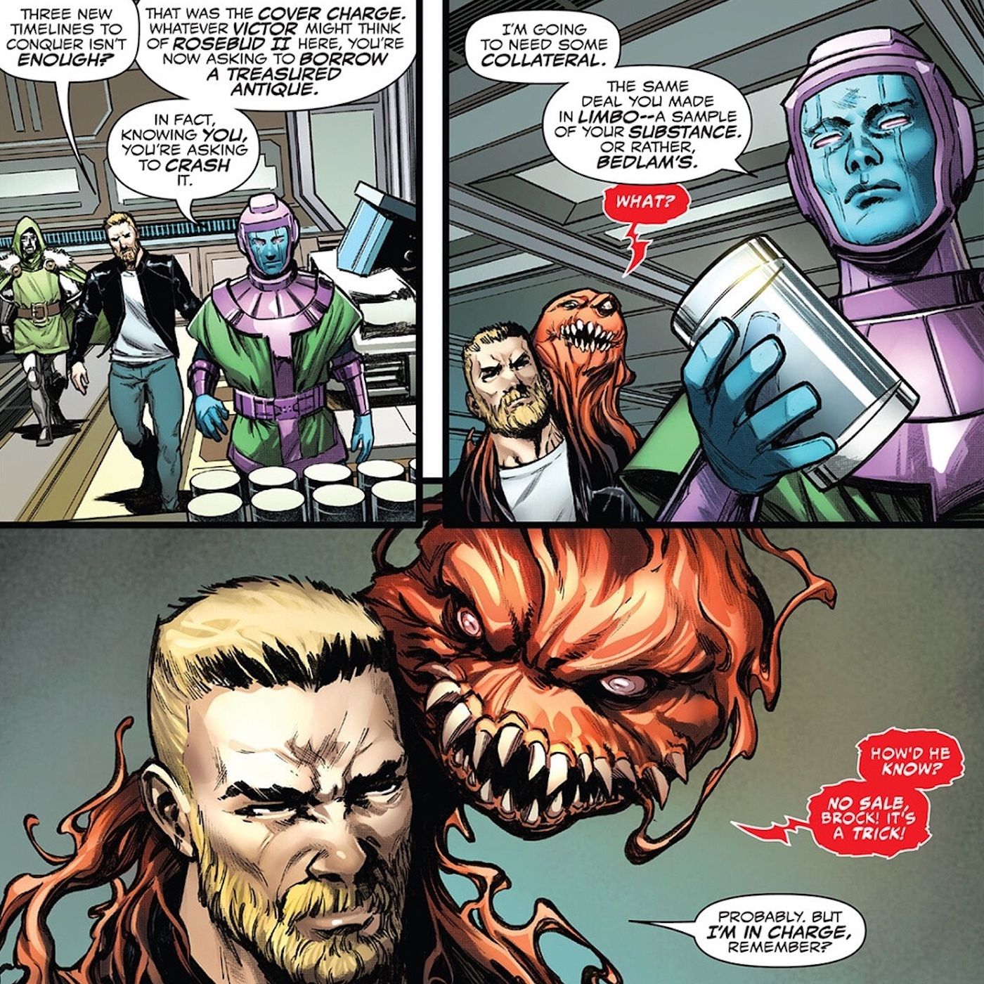 Kang the Conqueror Used Venom’s “Hulk” Form to Create a Surprising Marvel Hero