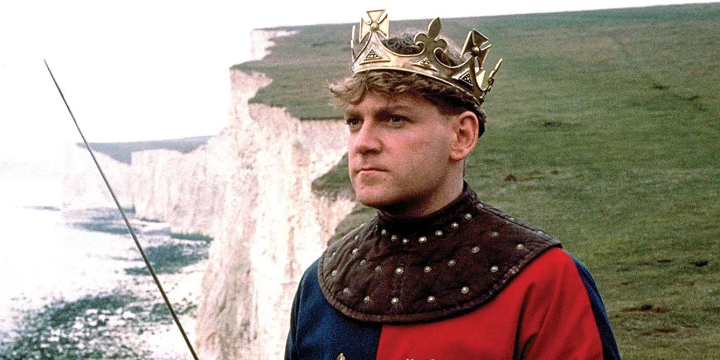 Kenneth Branagh as King Henry V of England in Henry V.