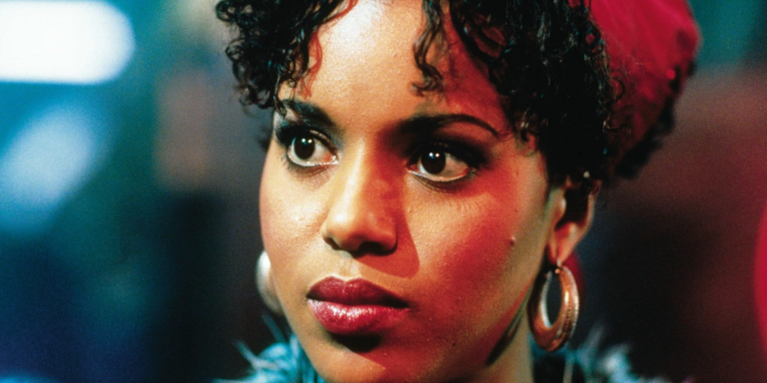 Kerry Washington looking angry in Save the Last Dance