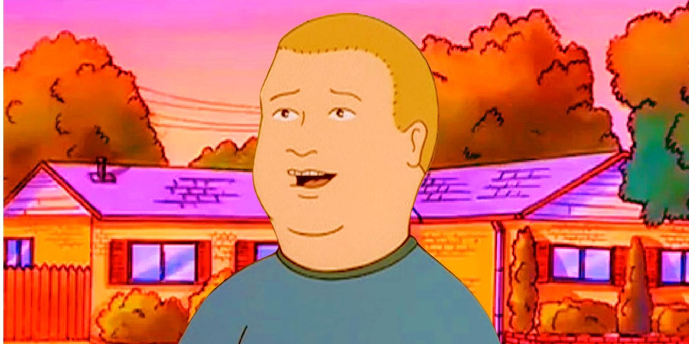 King of the Hill's Bobby smiling.
