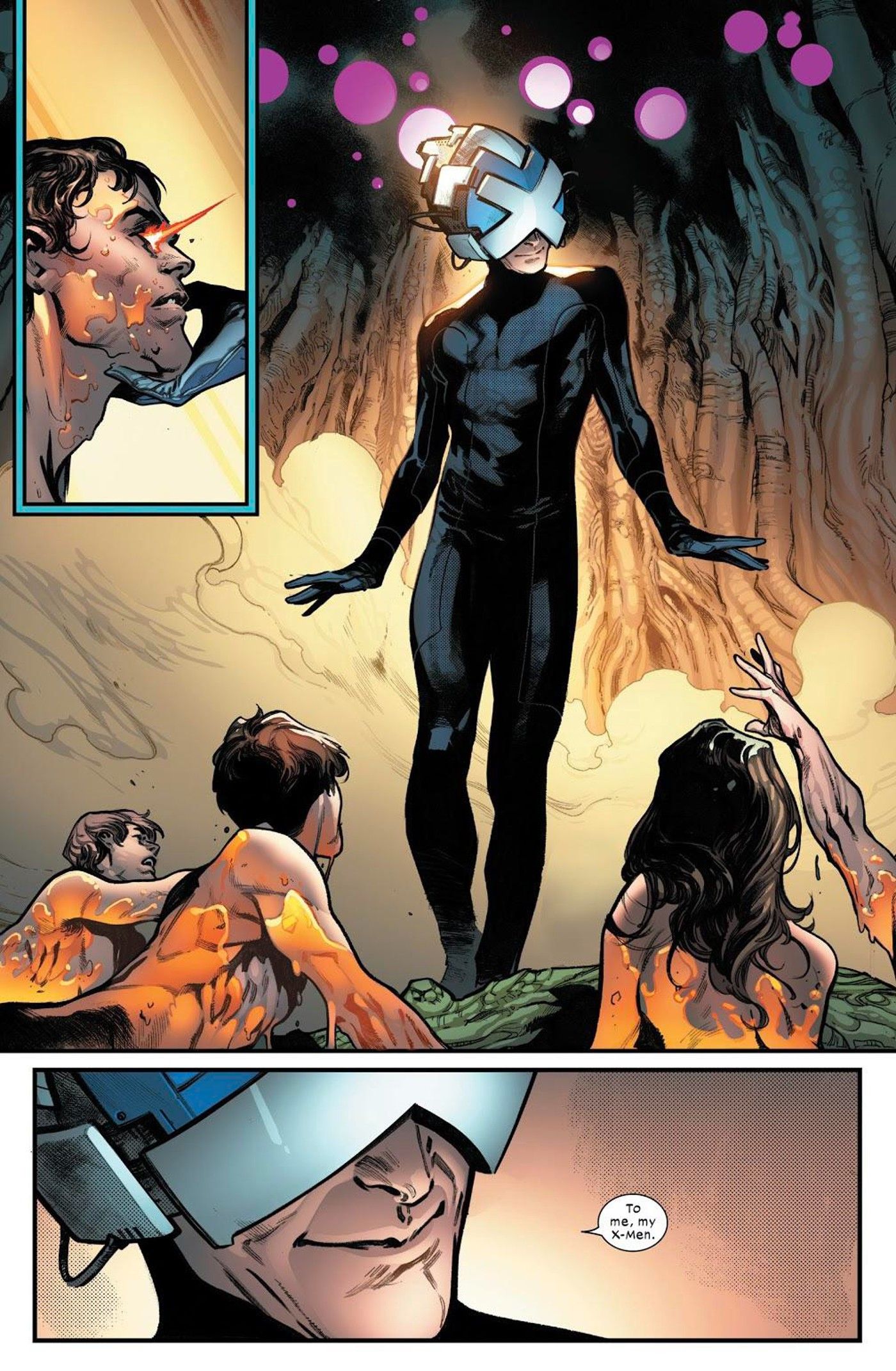 Primeira ressurreição da Era Krakoan, Charles diz 'Para mim, meus X-Men'