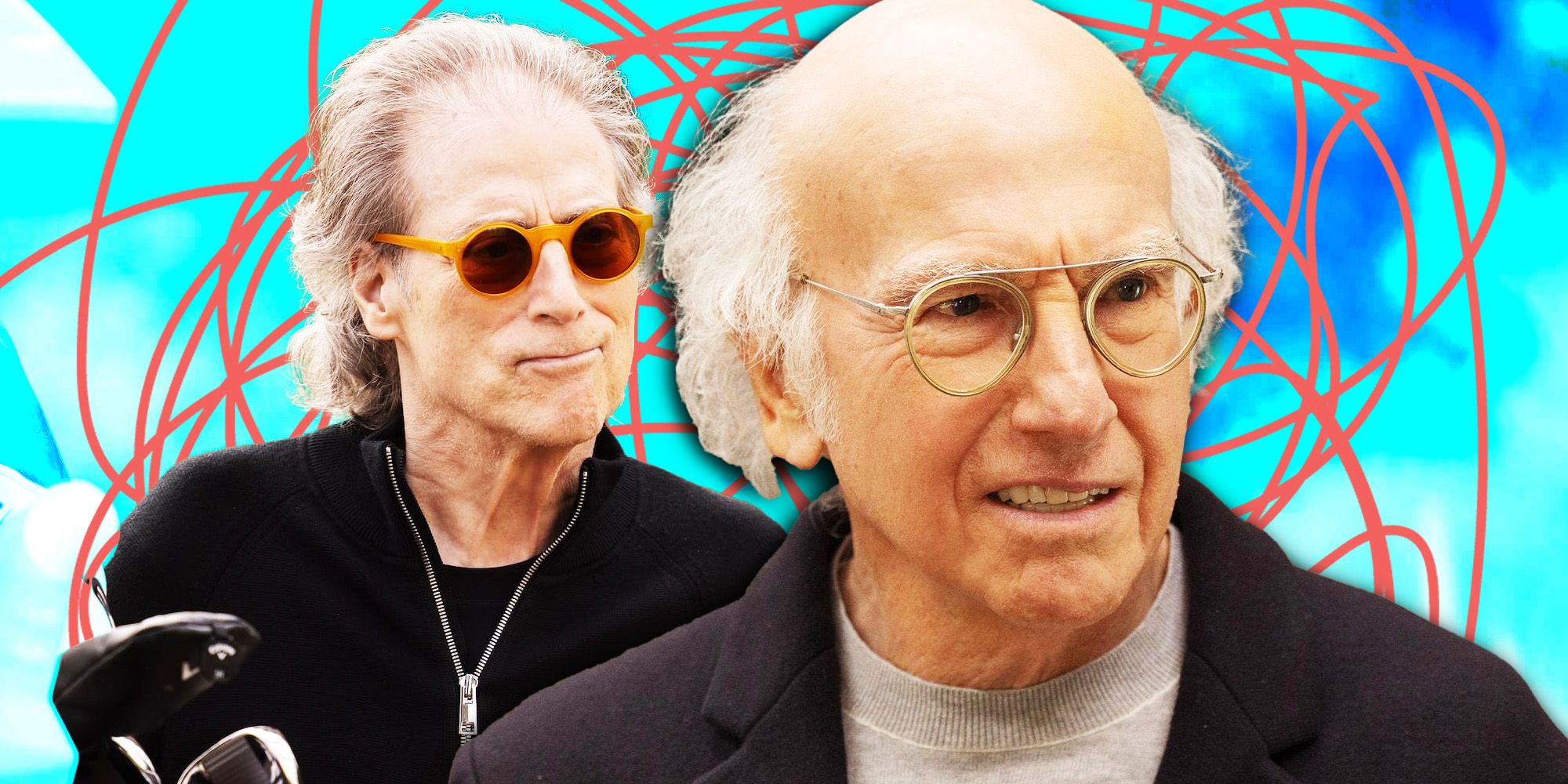 Larry David & Richard Lewis in Curb Your Enthusiasm