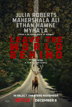 leave the world behind film poster