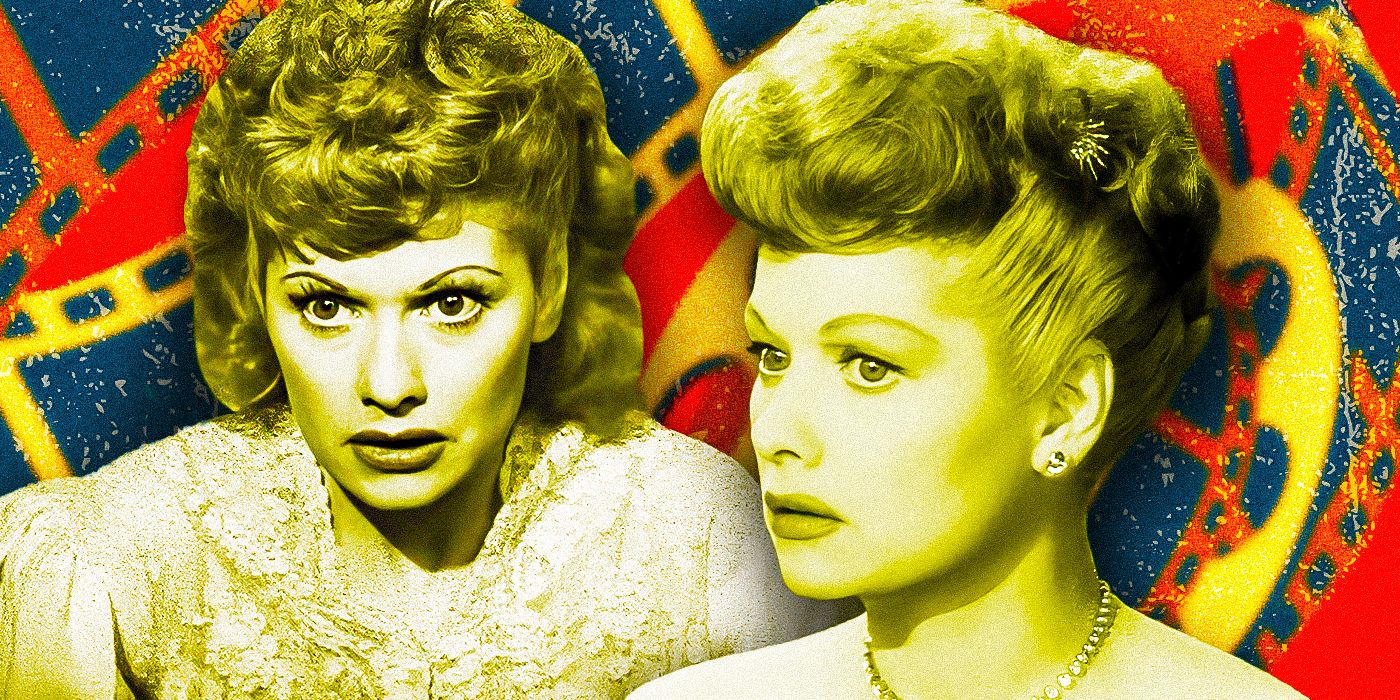 Lucille Ball as Gloria Lyons from The Big Street and as Sandra Carpenter from Lured