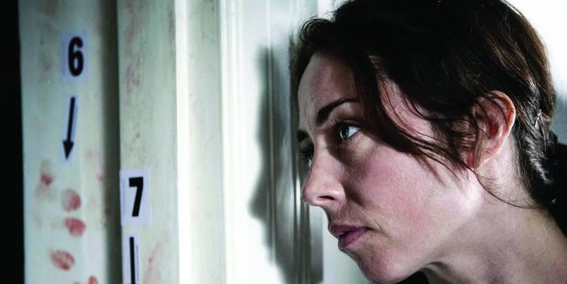 Sofie Gråbøl as Sarah Lund in The Killing