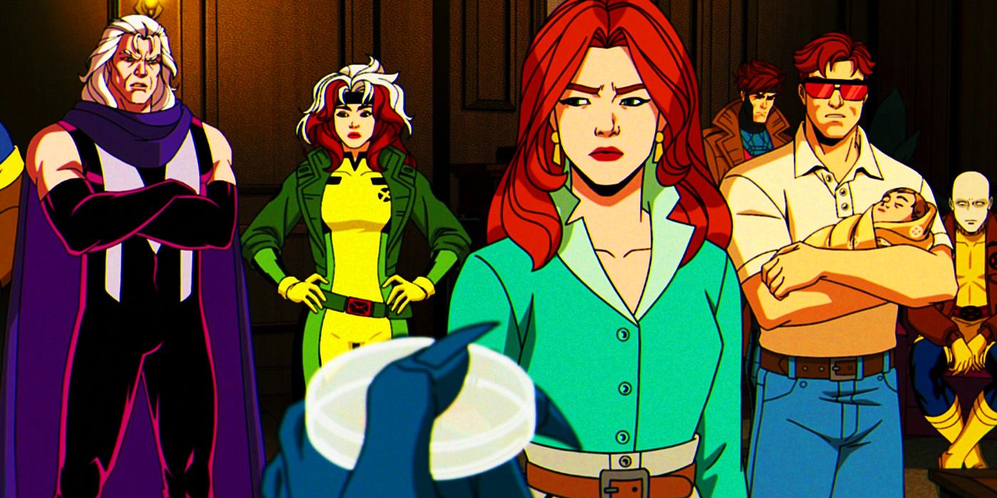 Madelyne Pryor and the X-Men in X-Men '97 episode 3